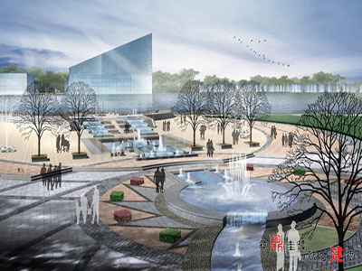 東營水上公園景觀