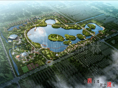 墾利民豐湖景觀(guān)