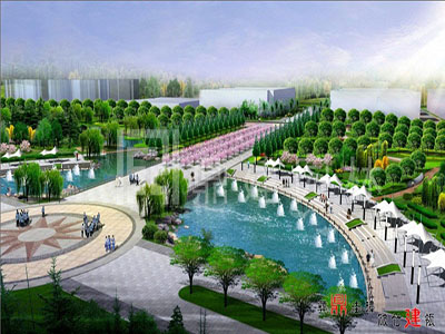 即墨技校環(huán)境景觀(guān)